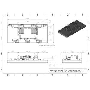 PowerTune Digital Ultrawide Dash V5